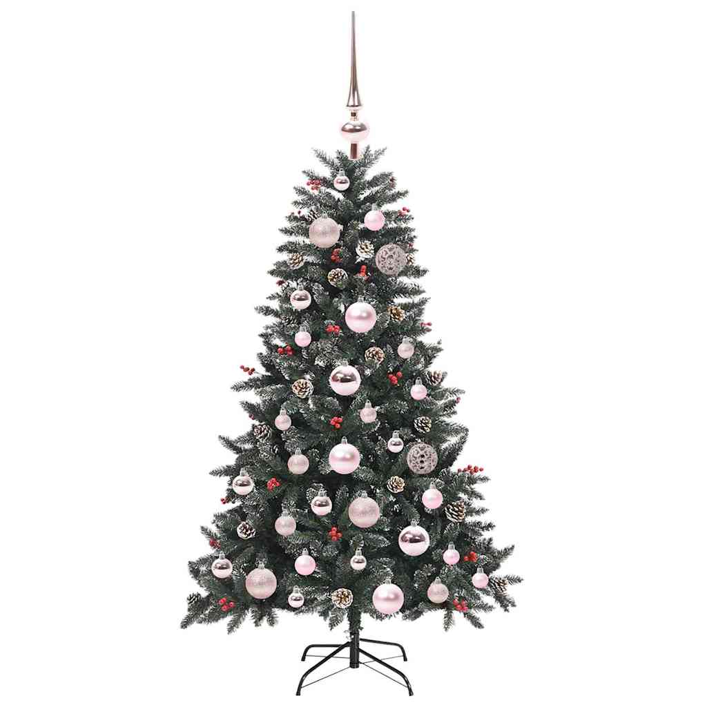 Umjetno božićno drvce Zelena 120 cm PVC, Plastika i Čelik