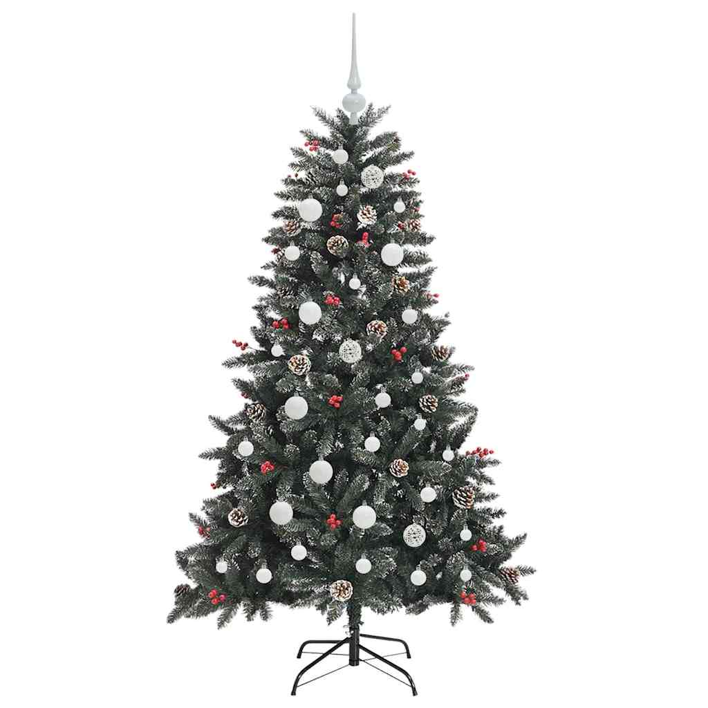 Umjetno božićno drvce Zelena 120 cm PVC, Plastika i Čelik