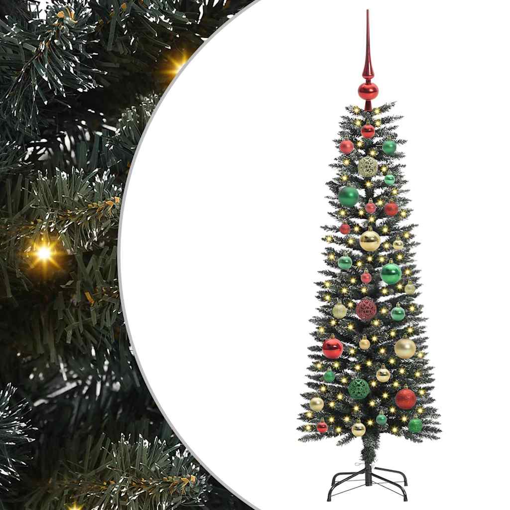 Umjetno božićno drvce Zelena 120 cm PVC, Plastika i Čelik