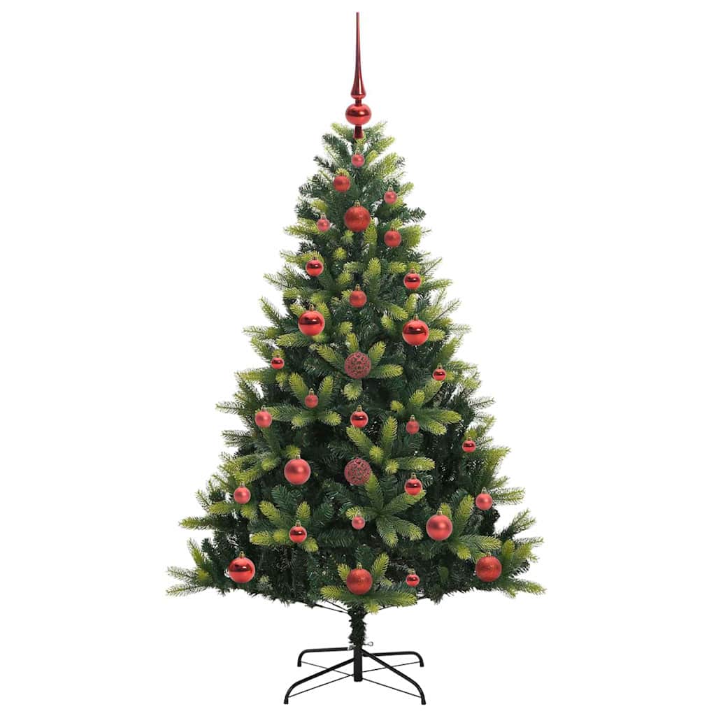 Umjetno rasklopivo božićno drvce 150 LED-a Zelena 120 cm