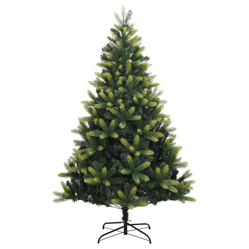 Umjetno rasklopivo božićno drvce 150 LED-a Zelena 120 cm