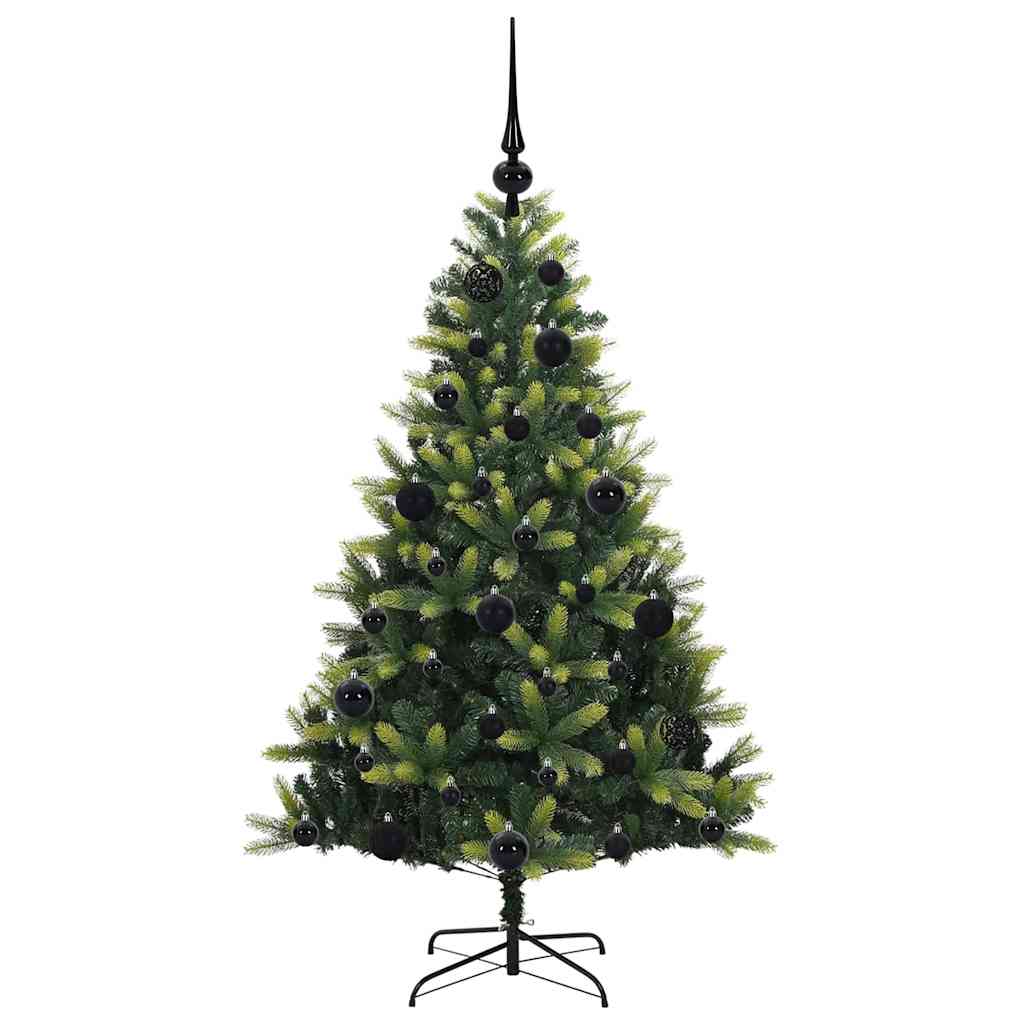 Umjetno rasklopivo božićno drvce 150 LED-a Zelena 120 cm