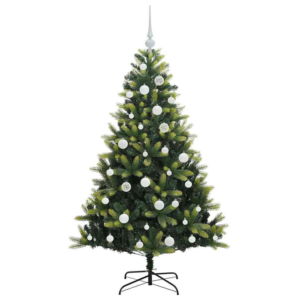 Umjetno rasklopivo božićno drvce 150 LED-a Zelena 150 cm