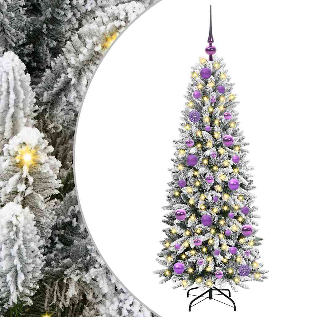 Umjetno božićno drvce Bijelo 120 cm PVC i Plastika i Čelik i PE