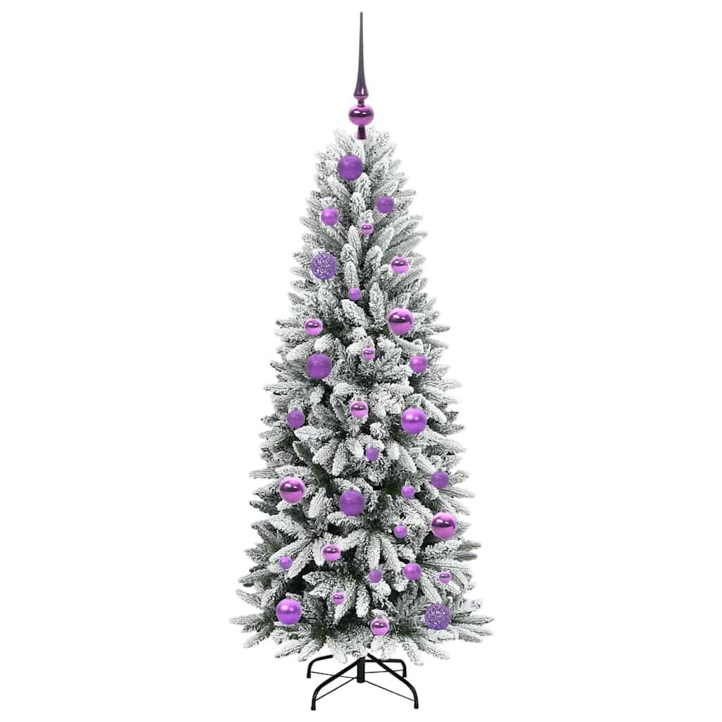 Umjetno božićno drvce Bijelo 120 cm PVC i Plastika i Čelik i PE