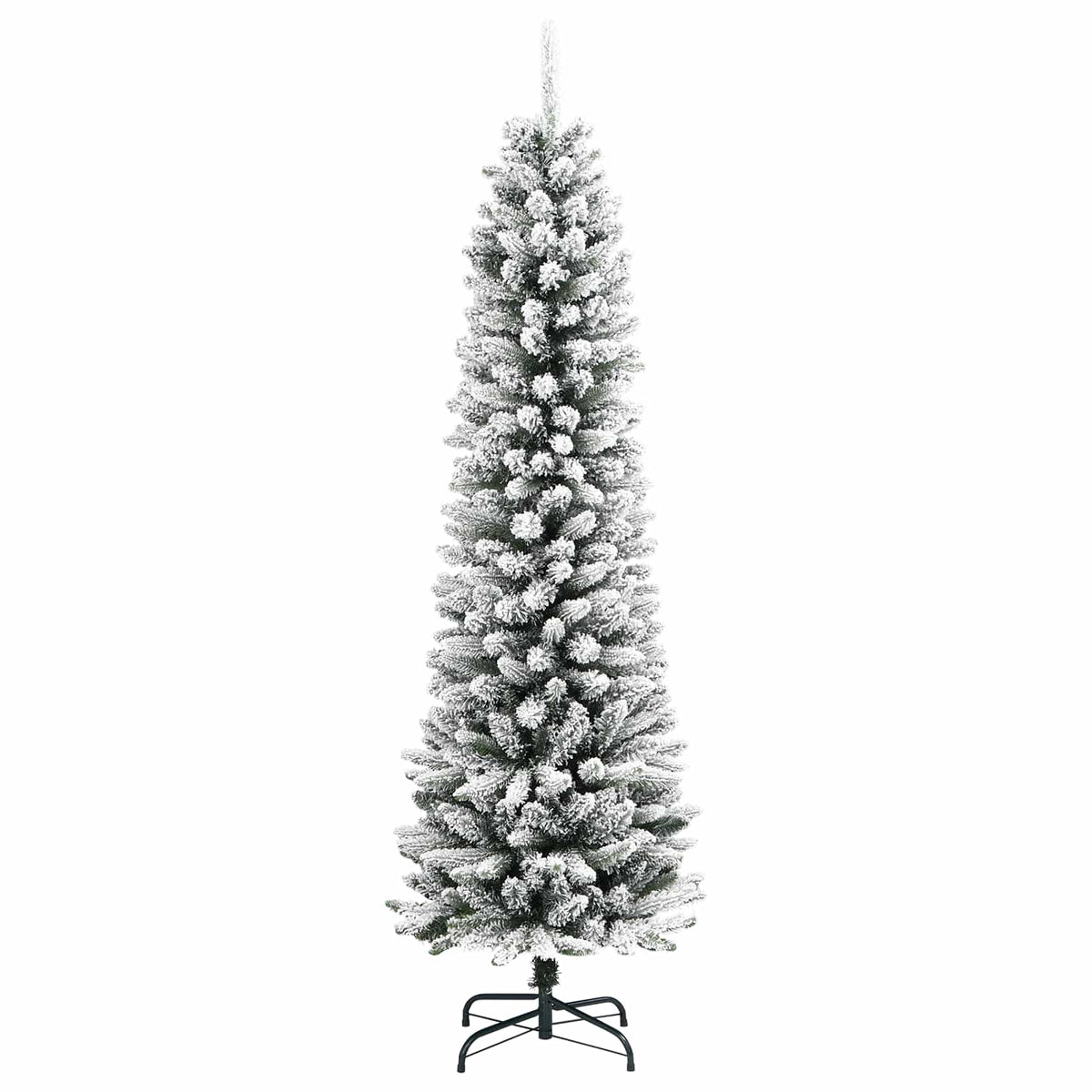 Umjetno božićno drvce Bijela 150 cm PVC i Metal i Plastika