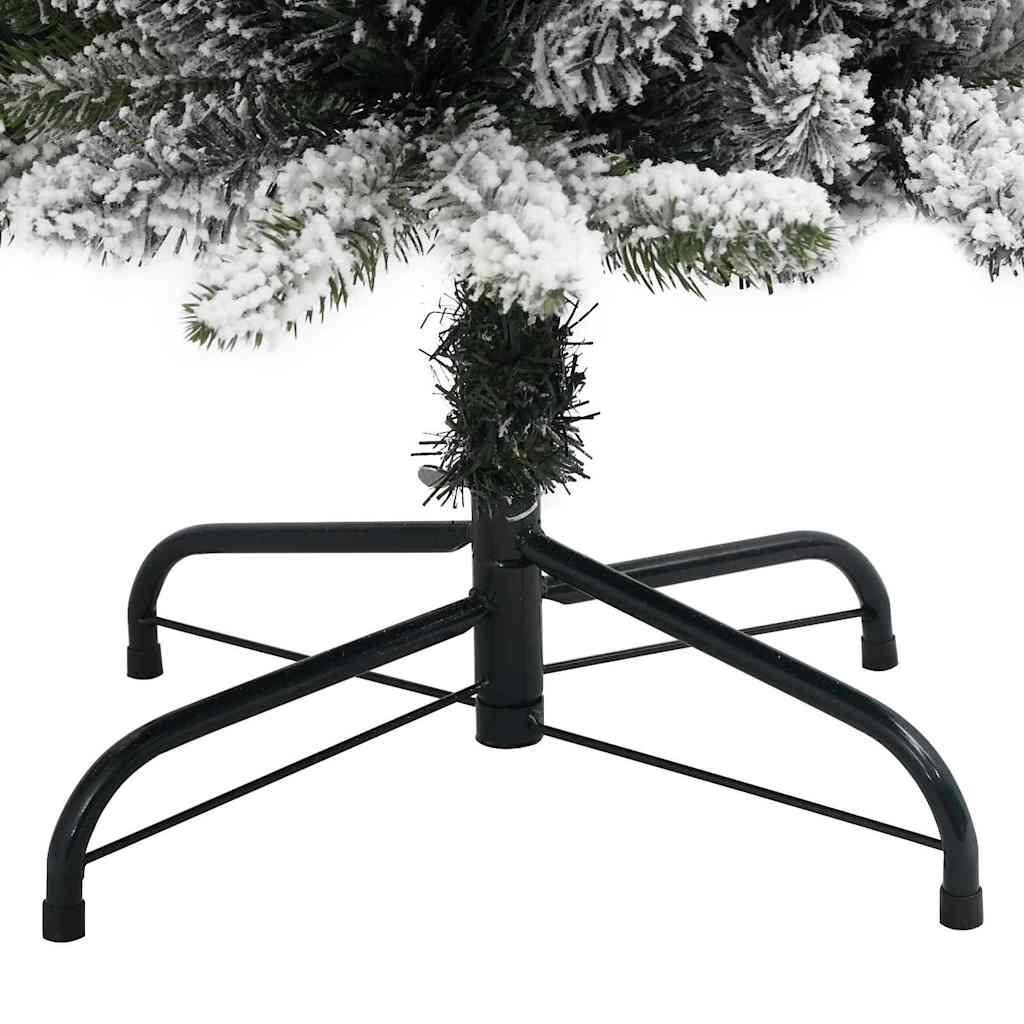 Umjetno božićno drvce Bijelo 210 cm PVC i Metal i Plastika