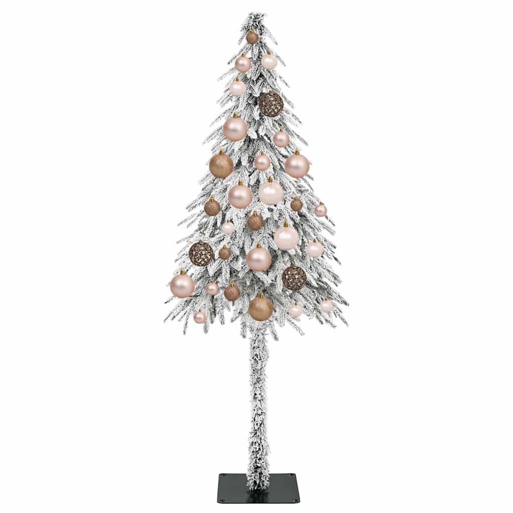 Božićno drvce s 150 LED svjetlima Bijelo 120 cm PE i čelik