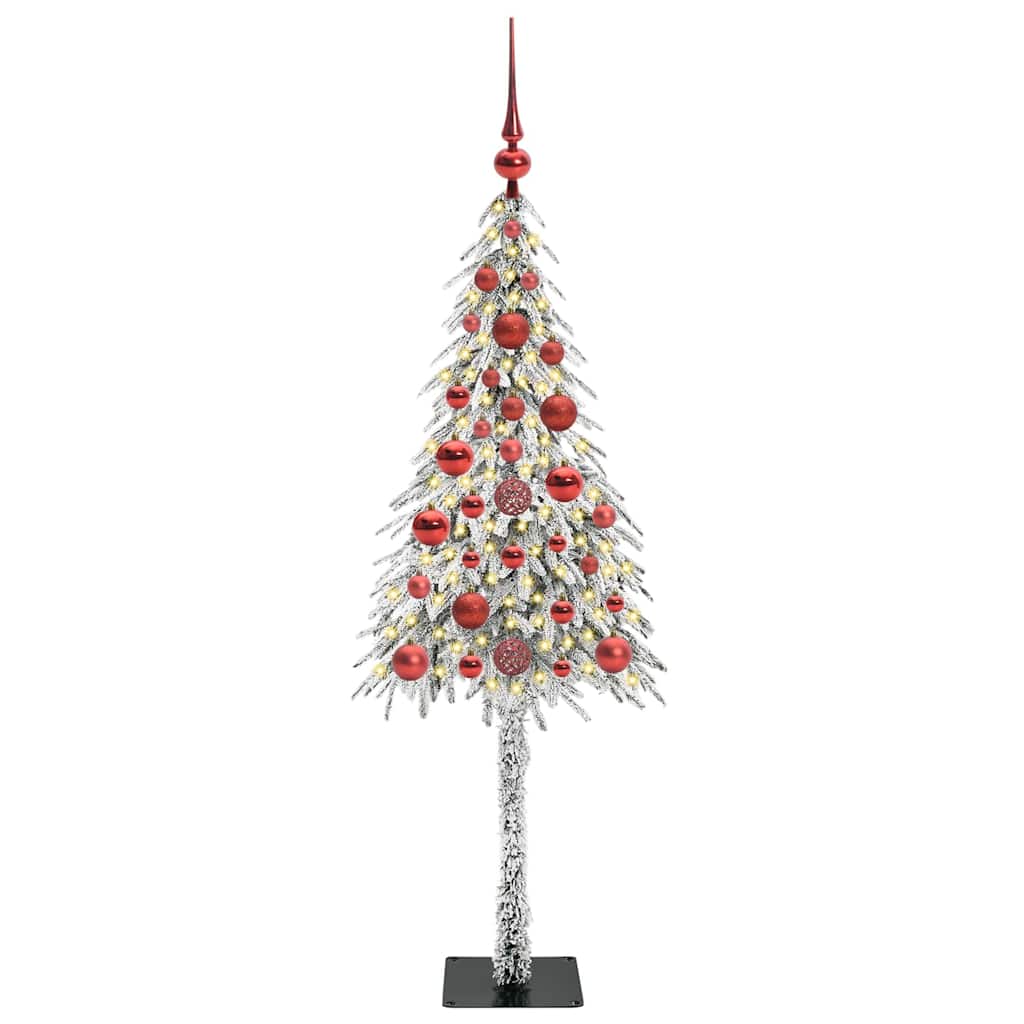 Božićno drvce s 150 LED svjetlima Bijelo 120 cm PE i čelik