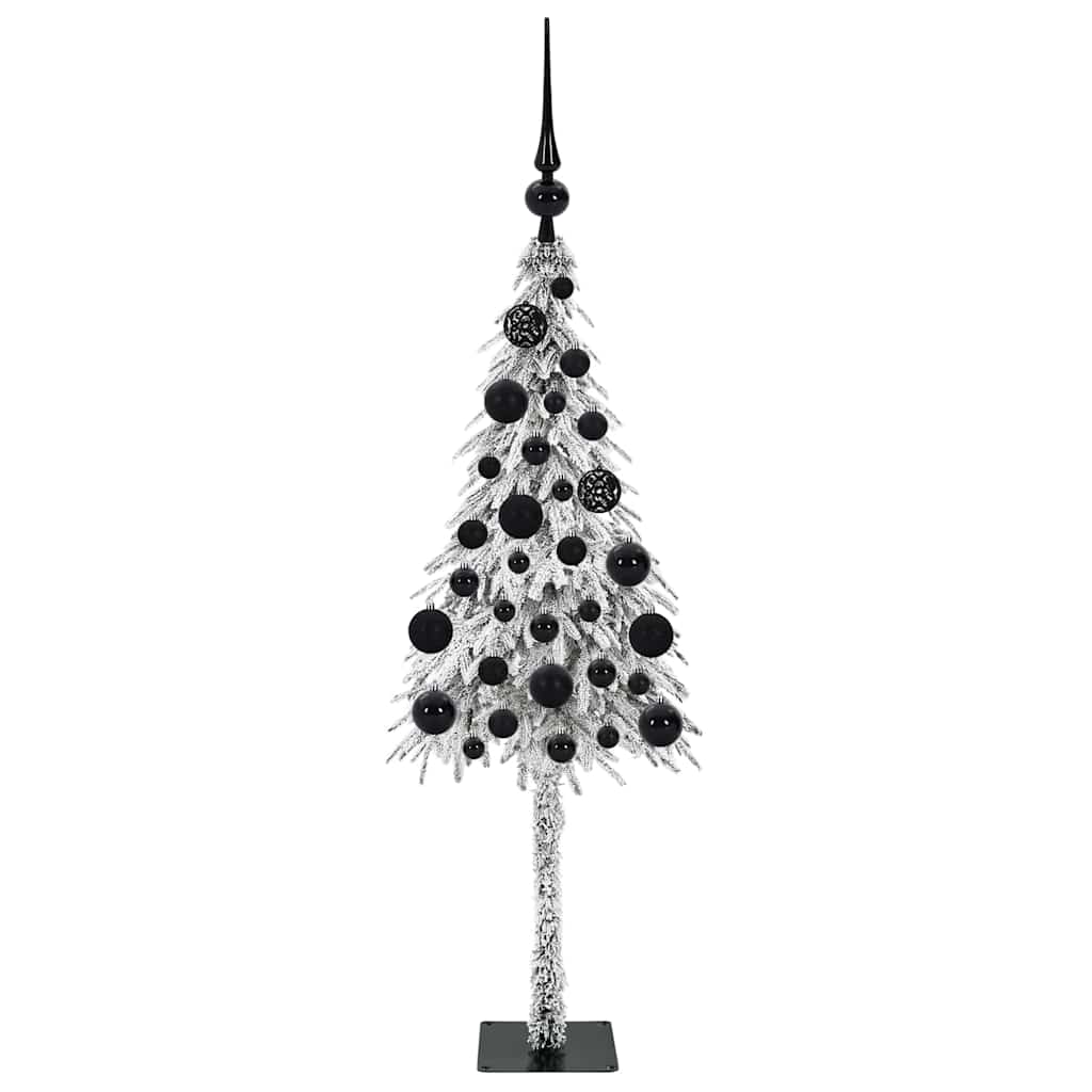 Božićno drvce s 150 LED svjetlima Bijelo 120 cm PE i čelik