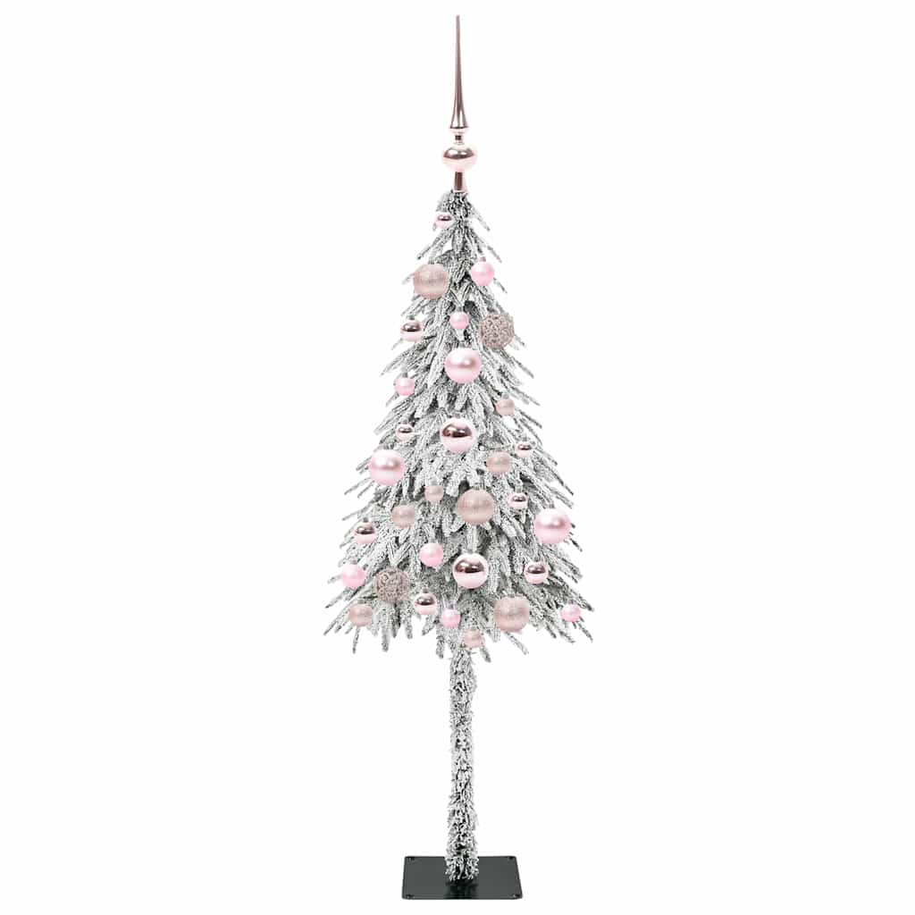 Božićno drvce s 150 LED svjetlima Bijelo 120 cm PE i čelik