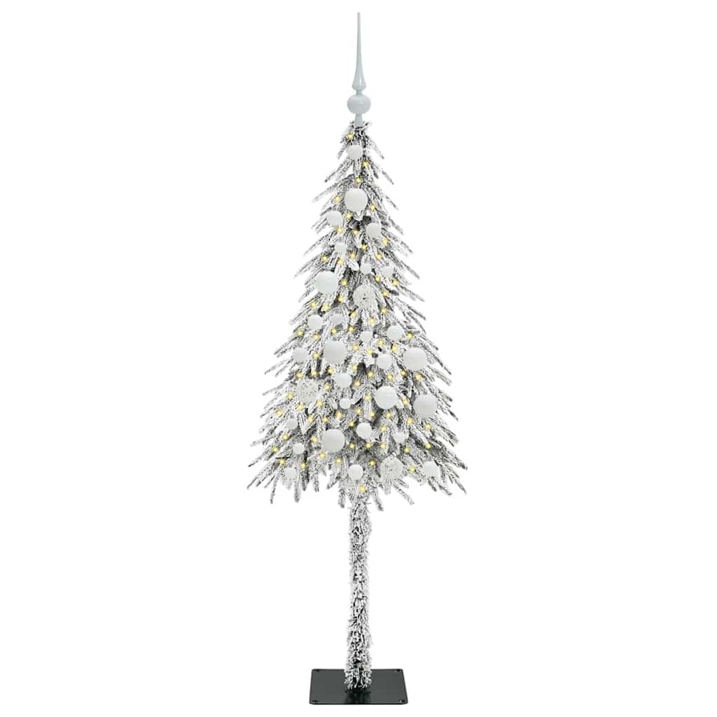 Božićno drvce s 150 LED svjetlima Bijelo 120 cm PE i čelik