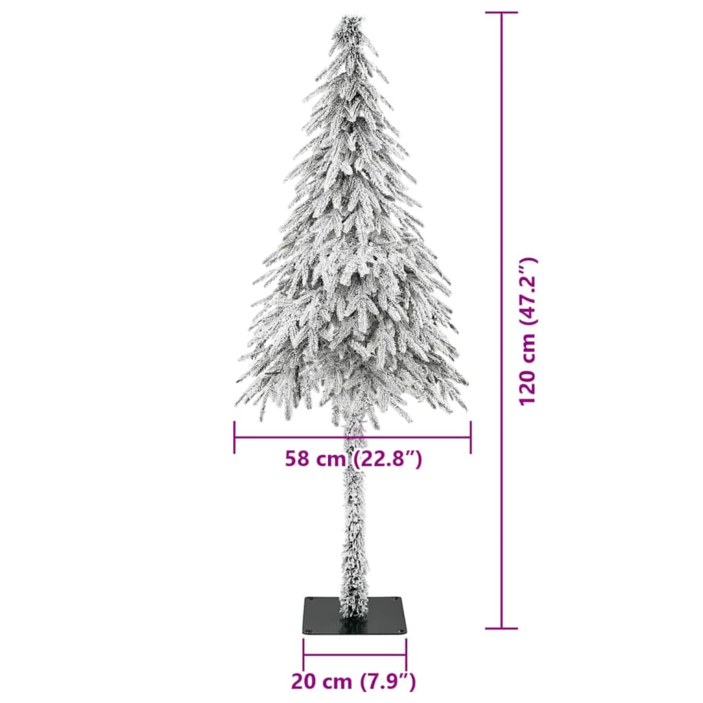 Božićno drvce s 150 LED svjetlima Bijelo 120 cm PE i čelik