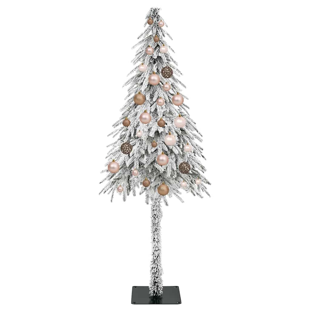 Božićno drvce s 150 LED svjetlima Bijelo 150 cm PE i čelik