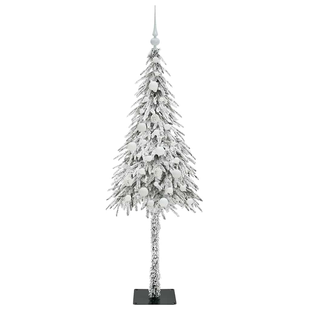 Božićno drvce s 150 LED svjetlima Bijelo 150 cm PE i čelik
