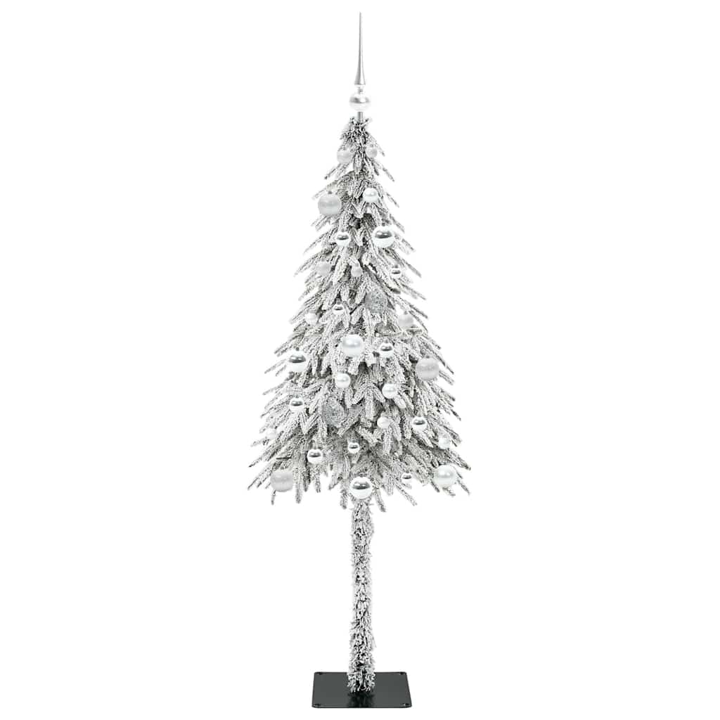 Božićno drvce s 150 LED svjetlima Bijelo 150 cm PE i čelik