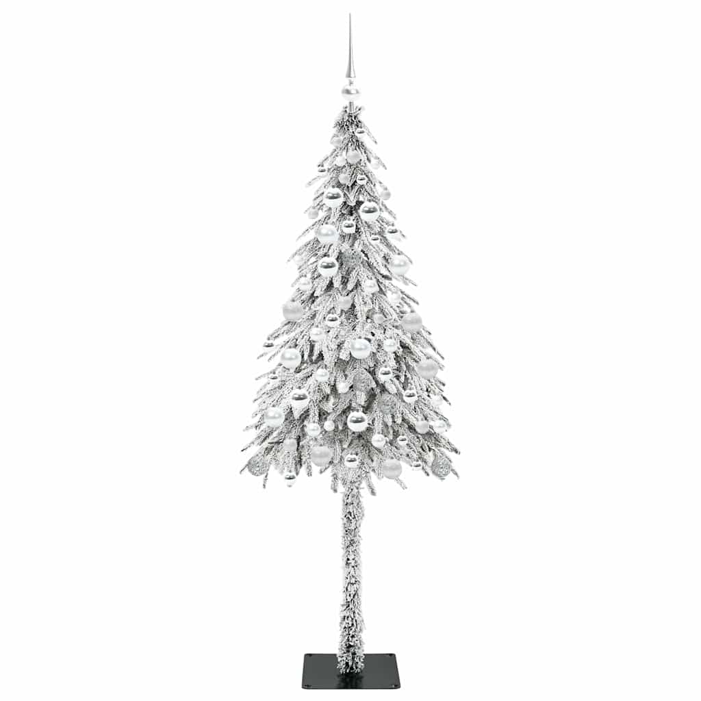 Božićno drvce s 300 LED svjetlima Bijelo 180 cm PE i čelik