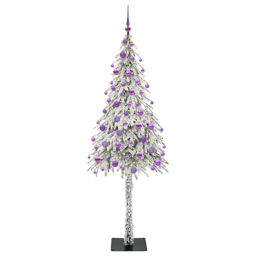 Božićno drvce s 300 LED svjetlima Bijelo 180 cm PE i čelik