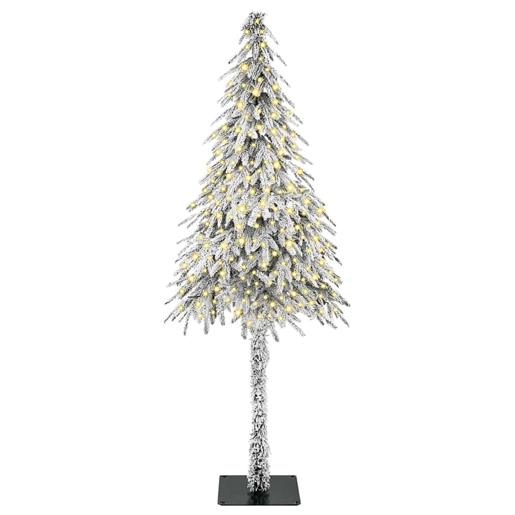 Božićno drvce s 300 LED svjetlima Bijelo 210 cm PE i čelik