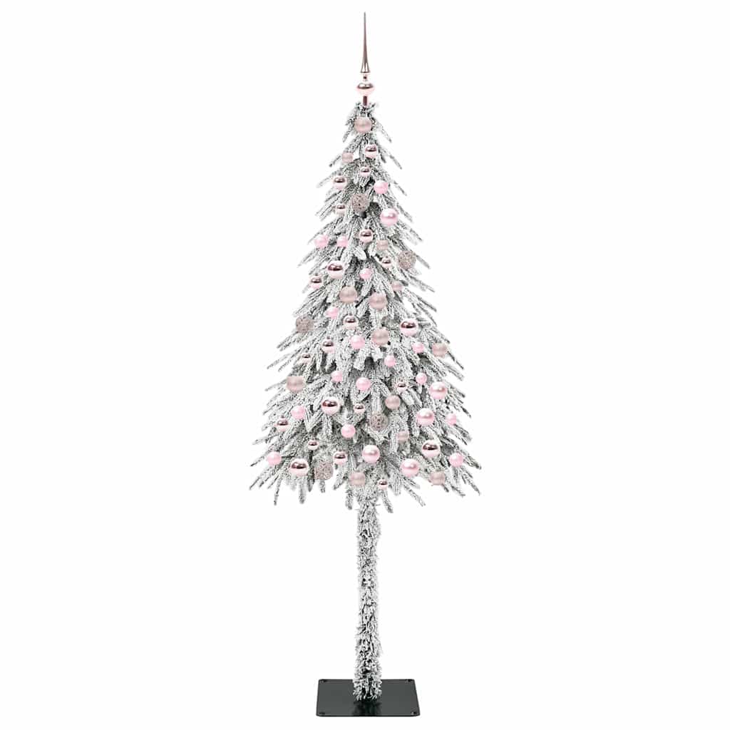 Božićno drvce s 300 LED svjetlima Bijelo 210 cm PE i čelik
