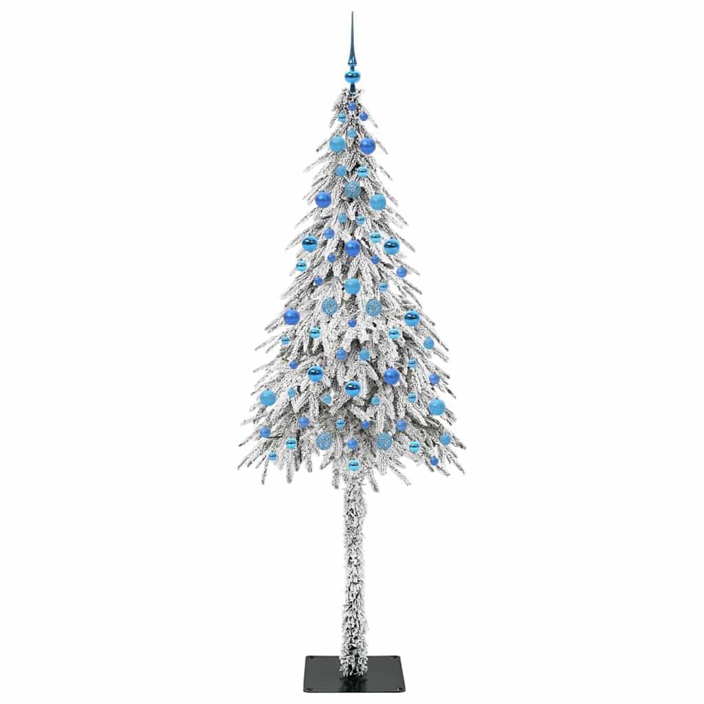 Božićno drvce s 300 LED svjetlima Bijelo 210 cm PE i čelik