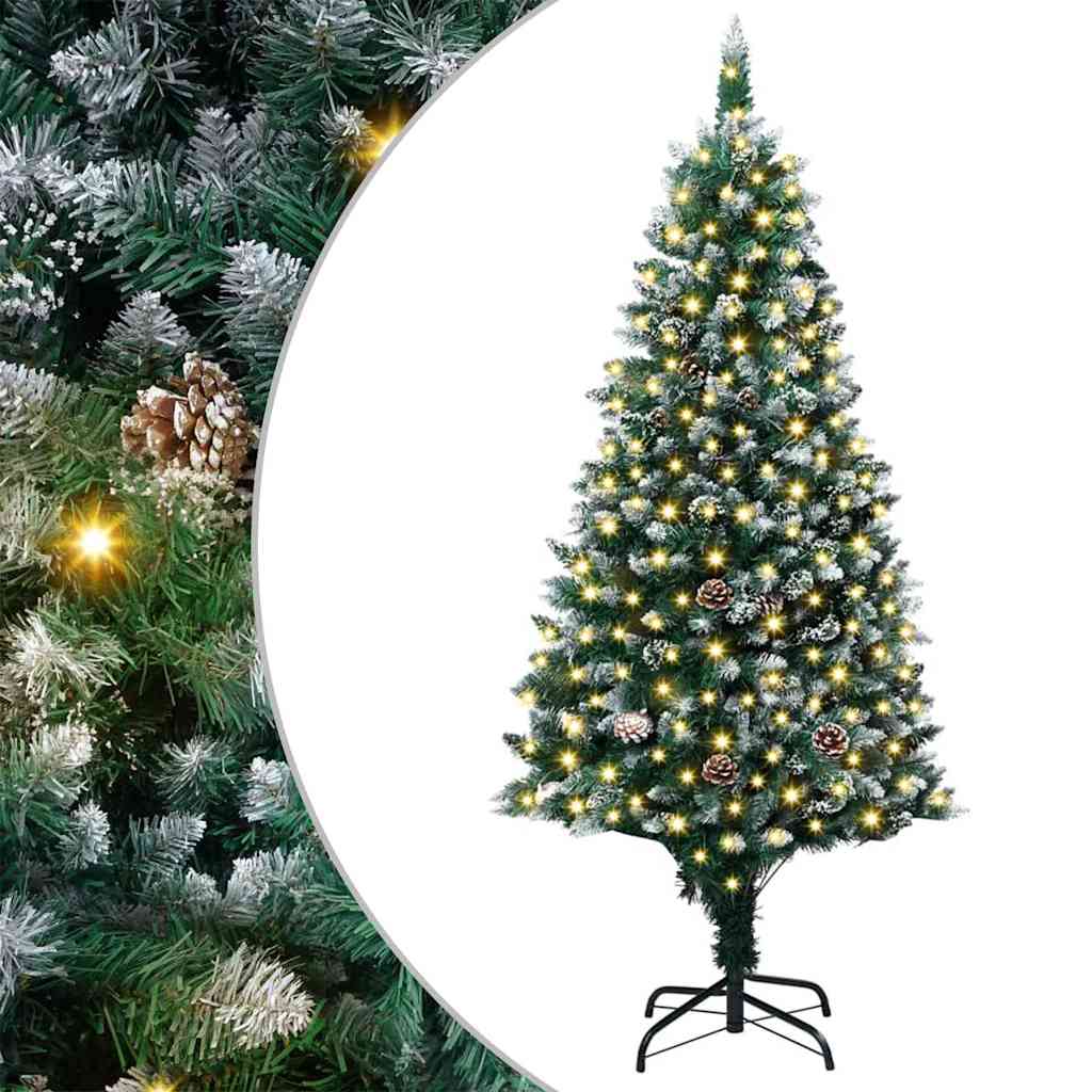 Umjetno božićno drvce Zelena 180 cm PVC i Čelik i Plastika