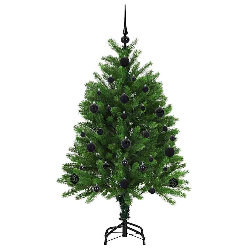 Božićno drvce s 150 LED svjetlima s stalakom Zelena 120 cm PE