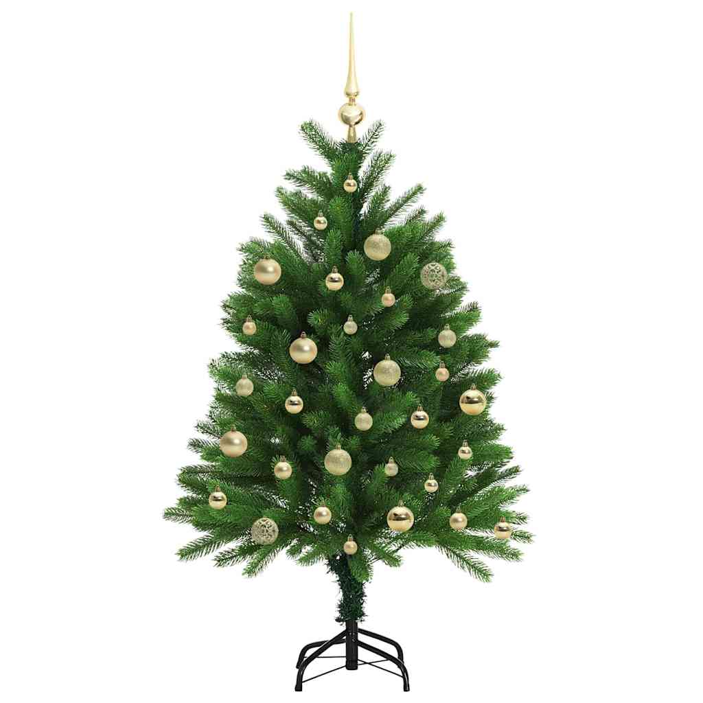 Božićno drvce s 150 LED svjetlima s stalakom Zelena 120 cm PE