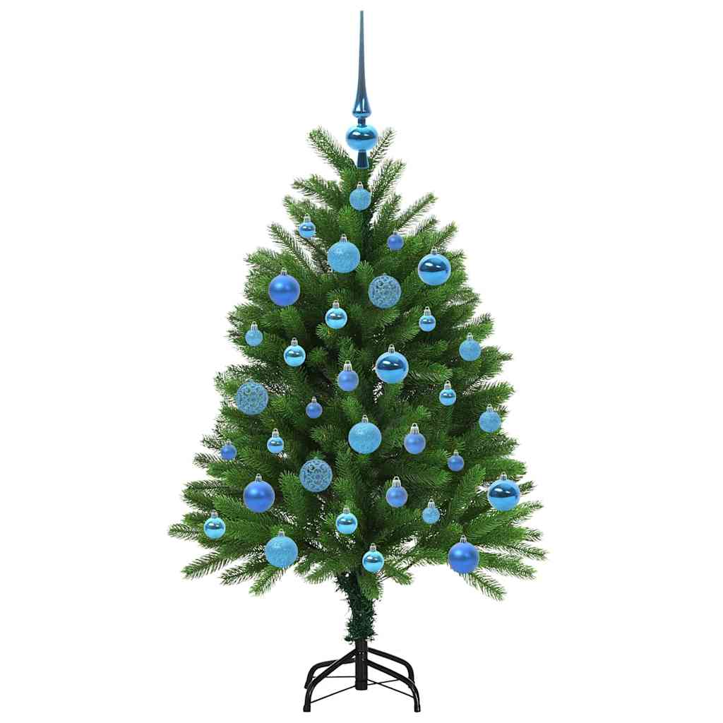 Božićno drvce s 150 LED svjetlima s stalakom Zelena 120 cm PE