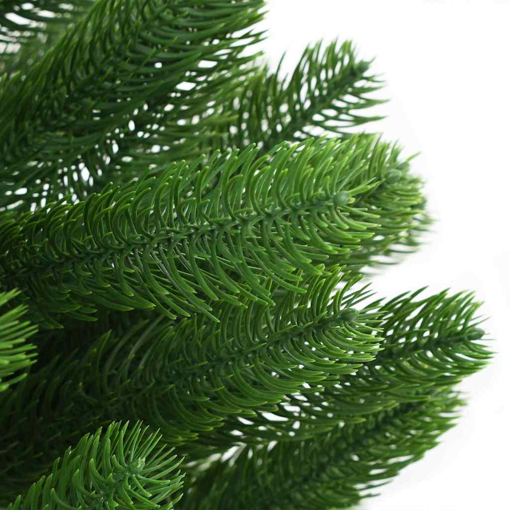 Božićno drvce s 150 LED svjetlima s stalakom Zelena 150 cm PE