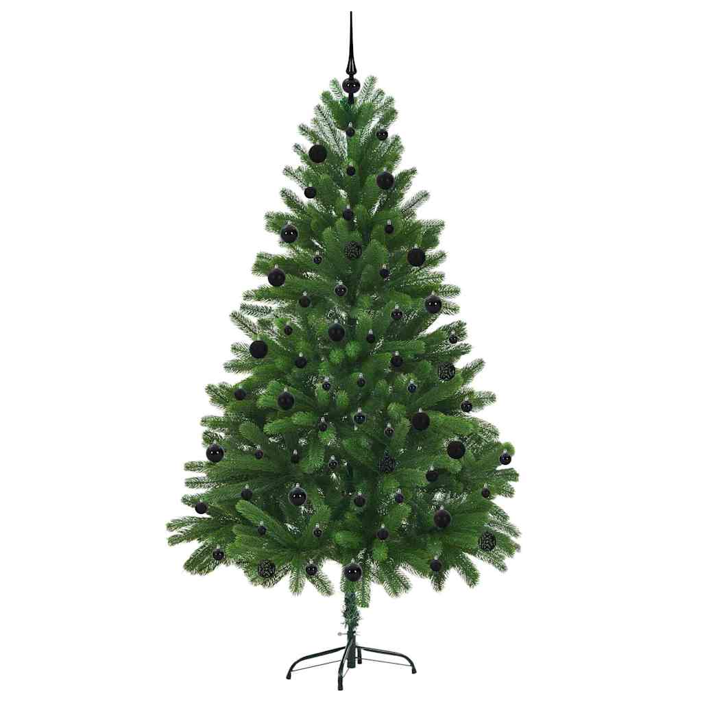 Božićno drvce s 300 LED svjetlima s stalakom Zelena 210 cm PE
