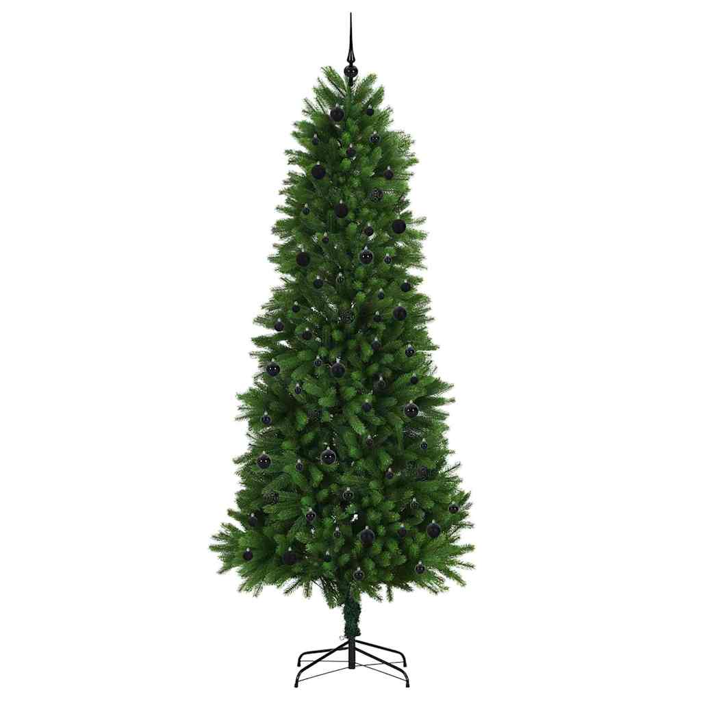 Božićno drvce s 300 LED svjetlima s stalakom Zelena 240 cm PE