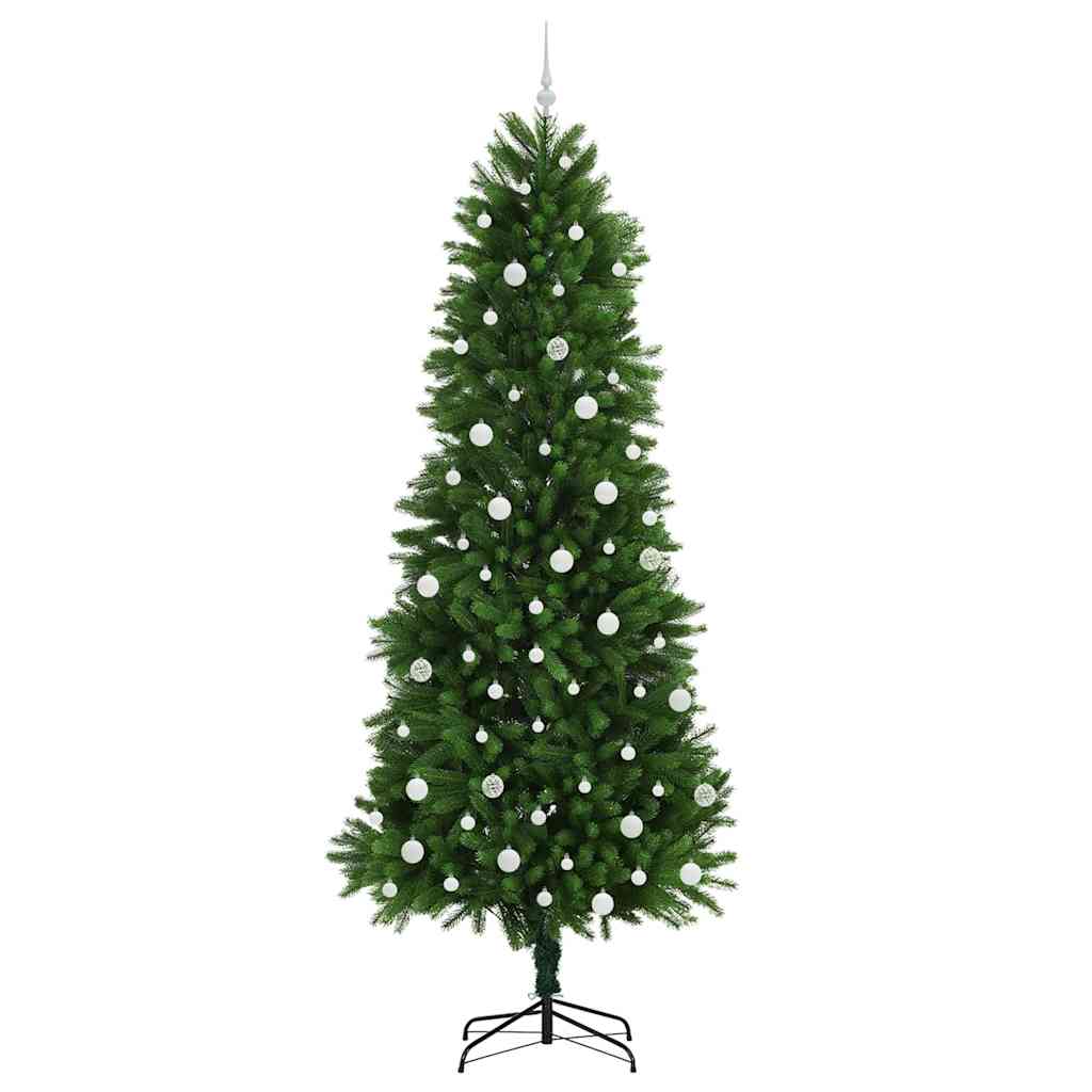 Božićno drvce s 300 LED svjetlima s stalakom Zelena 240 cm PE