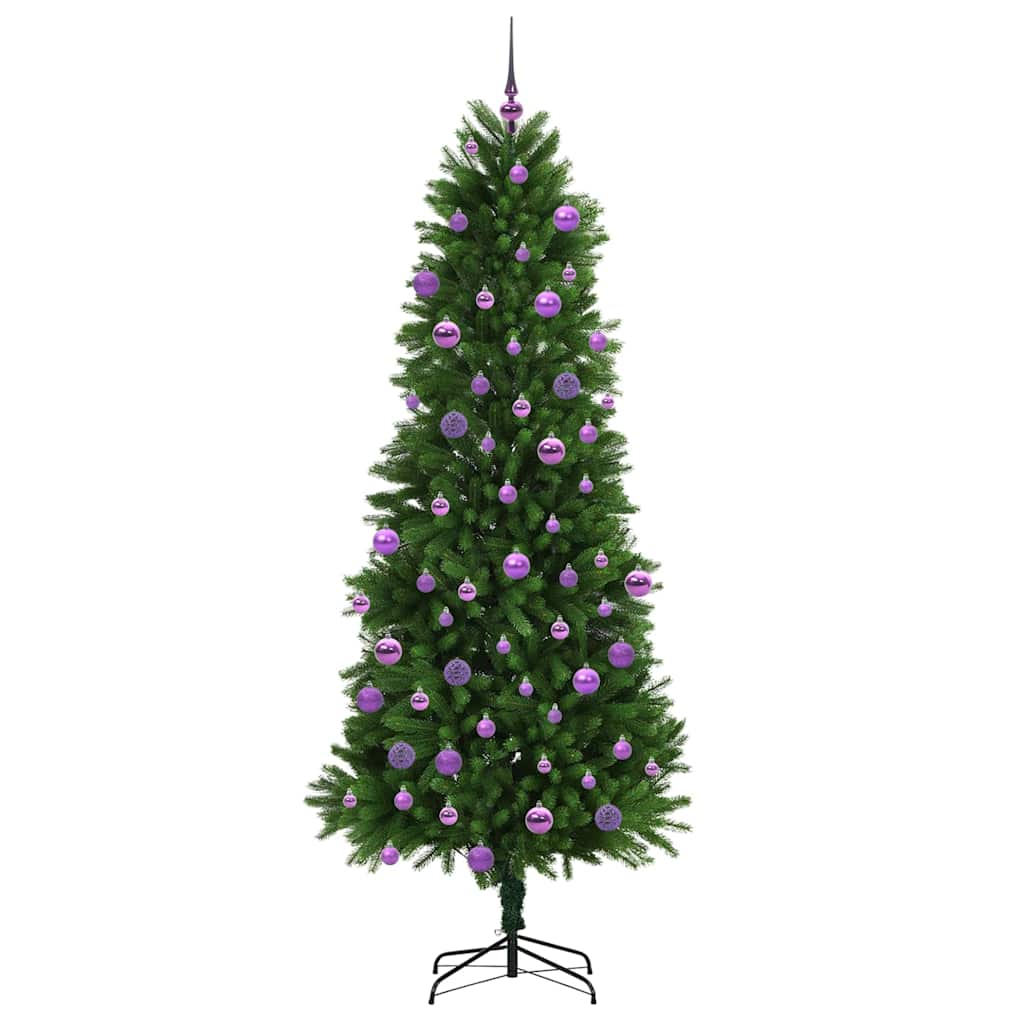 Božićno drvce s 300 LED svjetlima s stalakom Zelena 240 cm PE