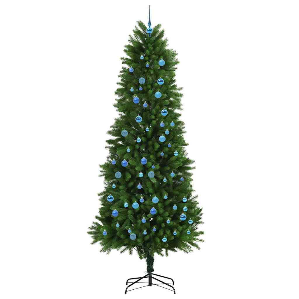 Božićno drvce s 300 LED svjetlima s stalakom Zelena 240 cm PE