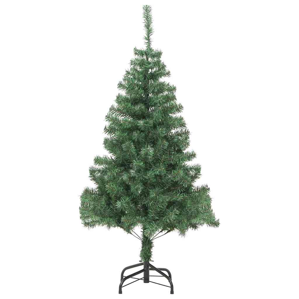 Božićno drvce s 300 LED svjetlima s stalakom Zelena 180 cm PVC