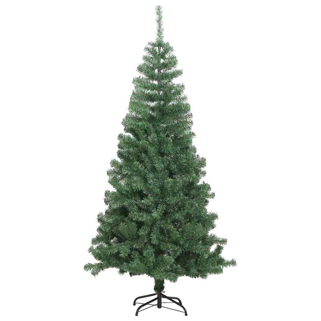 Božićno drvce s 300 LED svjetlima s stalakom Zelena 240 cm PVC