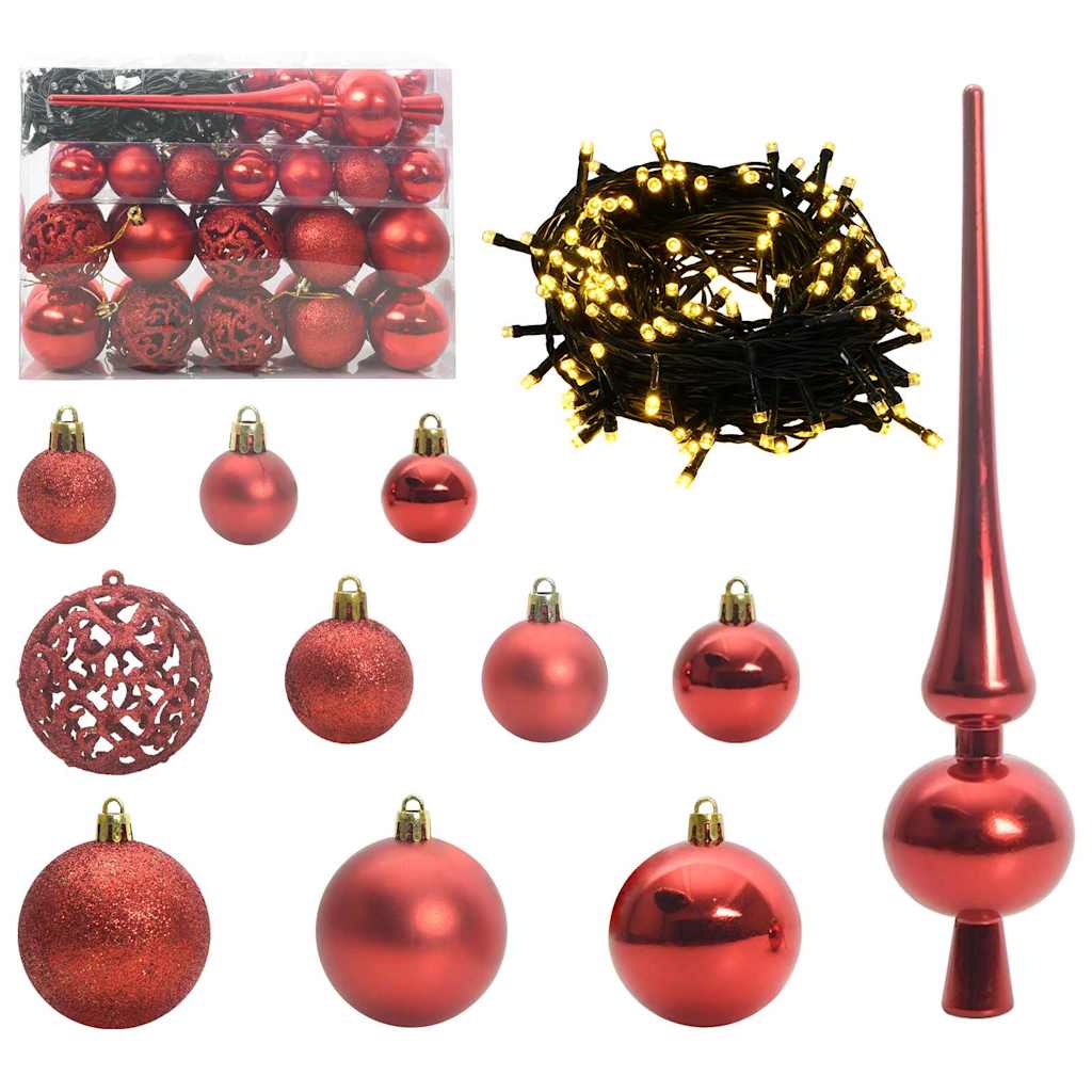 Božićno drvce s 150 LED svjetlima s stalakom Crna 150 cm PVC
