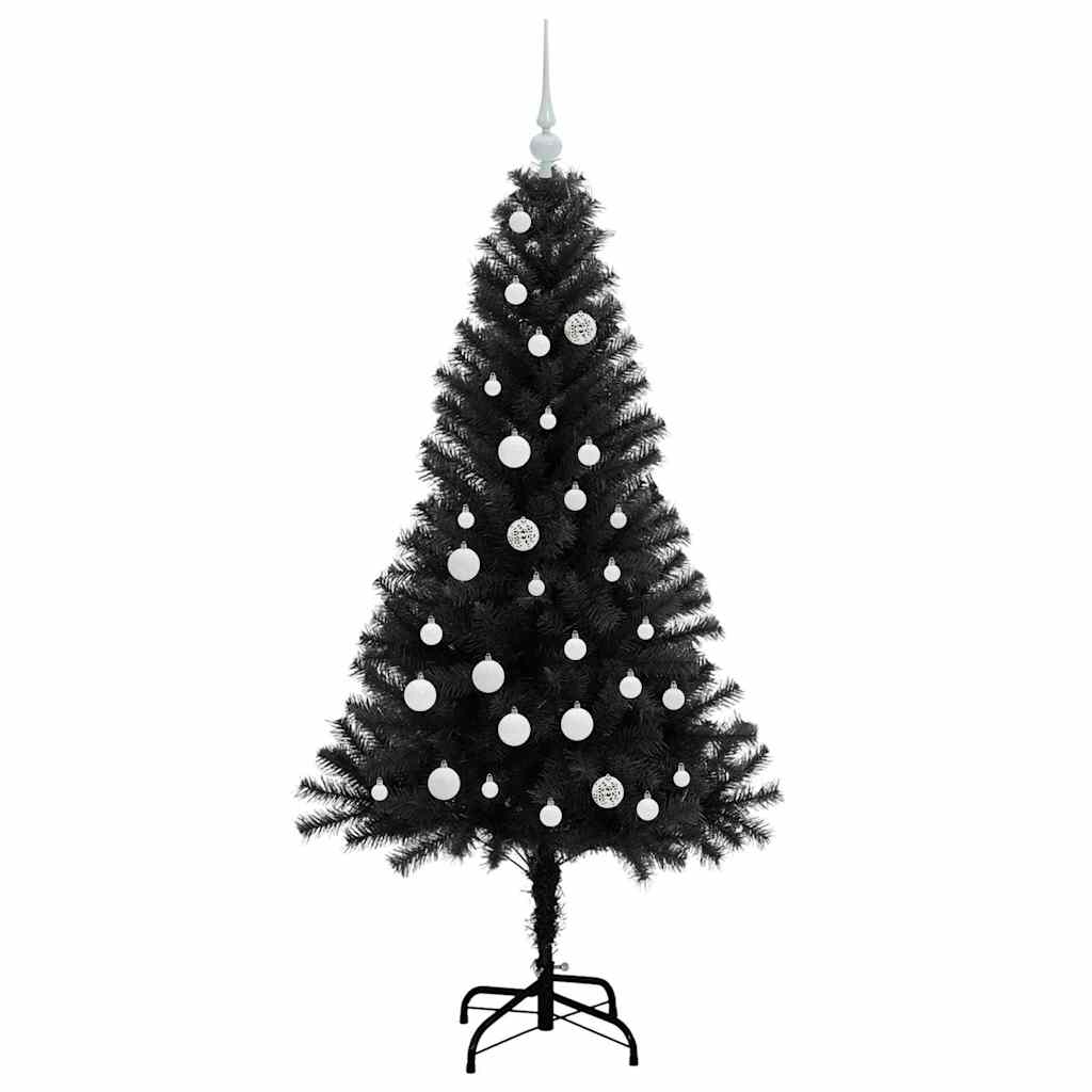 Božićno drvce Crna 150 cm PVC