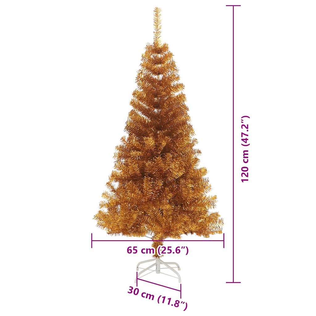Božićno drvce Zlatno 120 cm PET