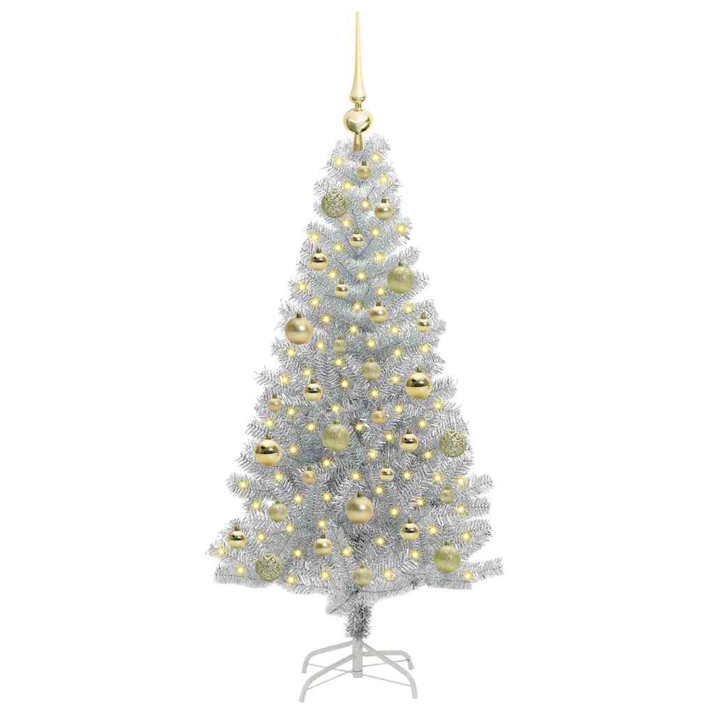 Božićno drvce Srebrno 120 cm PET