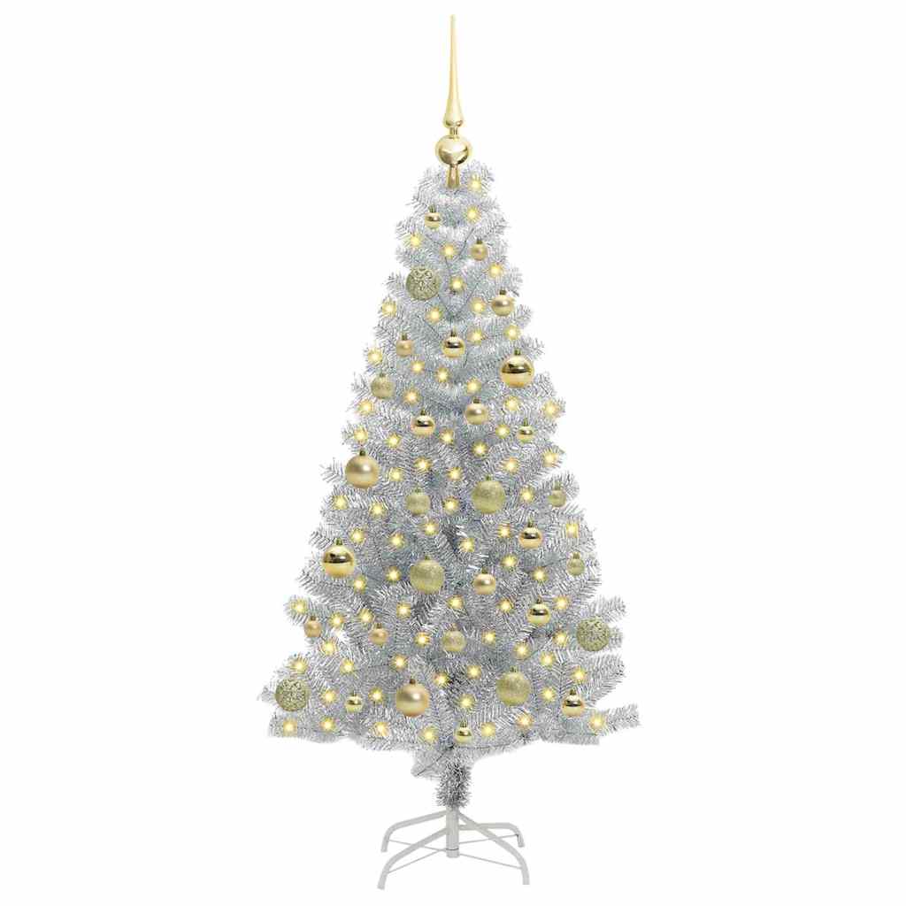 Božićno drvce Srebrno 150 cm PET