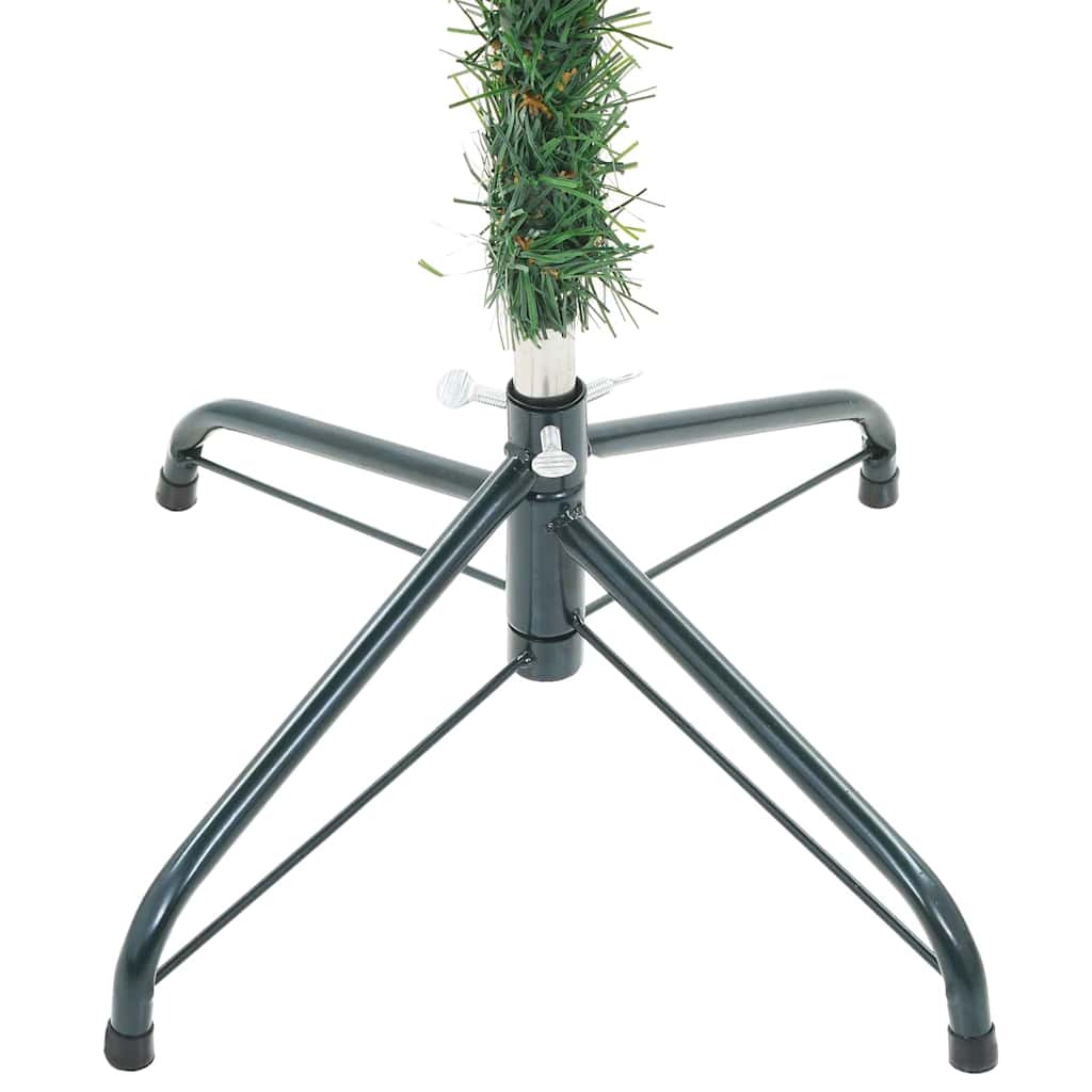 Umjetno božićno drvce s stalakom Zelena 180 cm PVC i čelik
