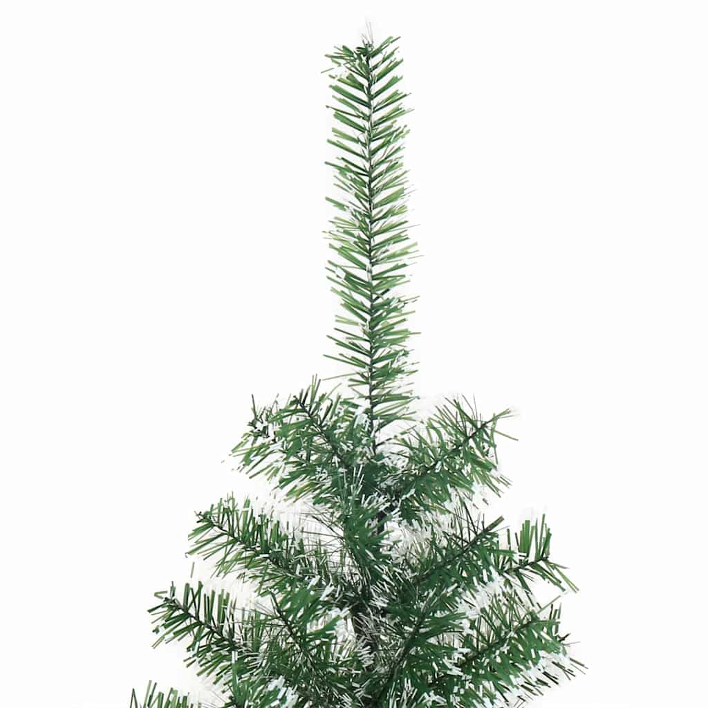 Umjetno Božićno Drvo s Snježnim Flokom i LED Svjetlom 240 cm