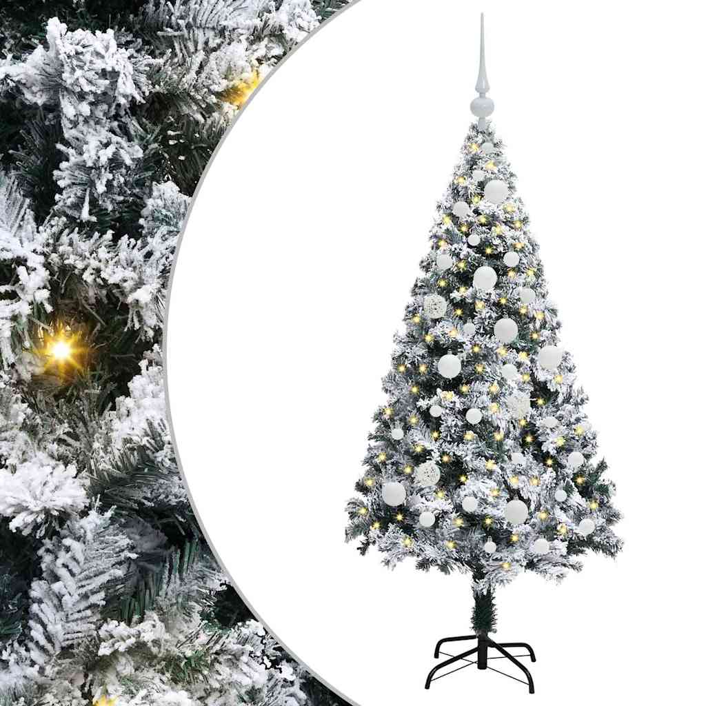 Umjetno božićno drvce Bijelo 120 cm PVC i Čelik i Plastika