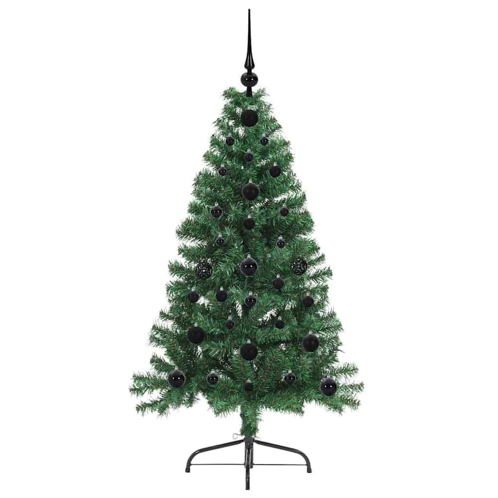 Umjetno predsvijetljeno božićno drvce Zelena 120 cm PVC