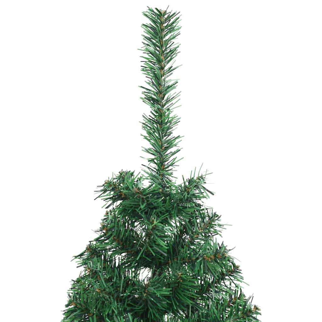 Umjetno predsvijetljeno božićno drvce Zelena 150 cm PVC