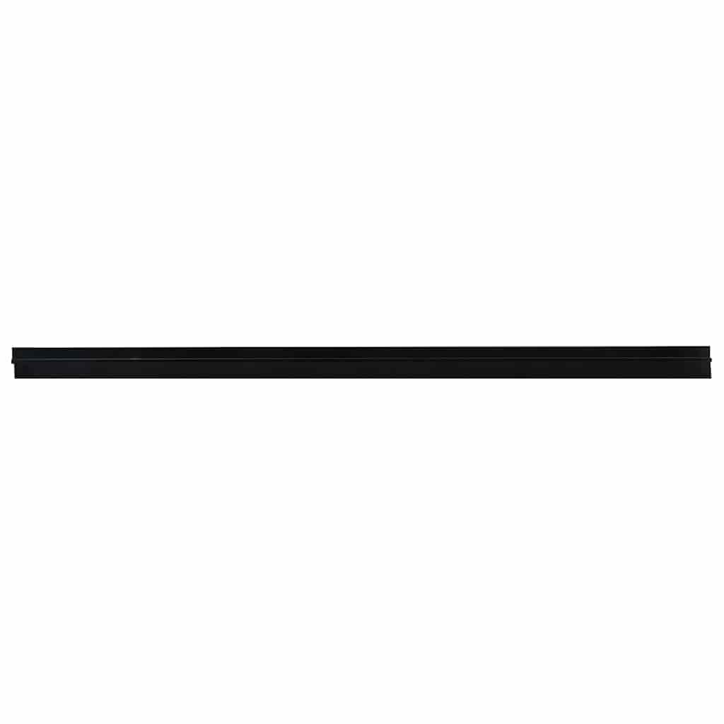Samoljepljivi pečati za vrata 6 pcs Crna 100 cm