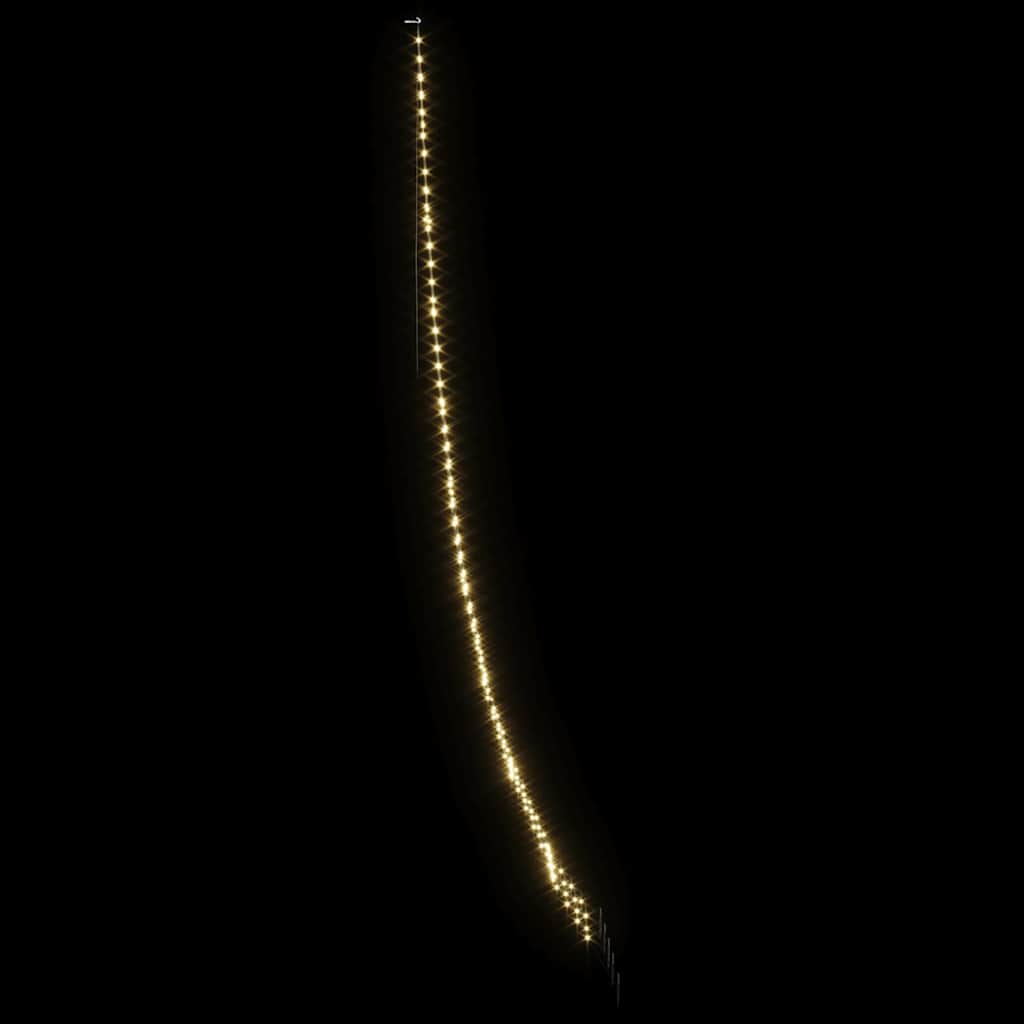 LED Božićno drvce s zemljanim klinovima Topla bijela 511 cm