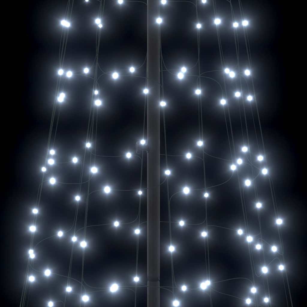 LED božićno drvce EKENAS 400 cm 800 LED lampica Hladna bijela
